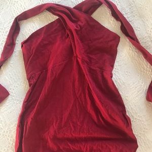 NWT: Cotton Spandex Jersey Bandeau Pencil dress, American Apparel